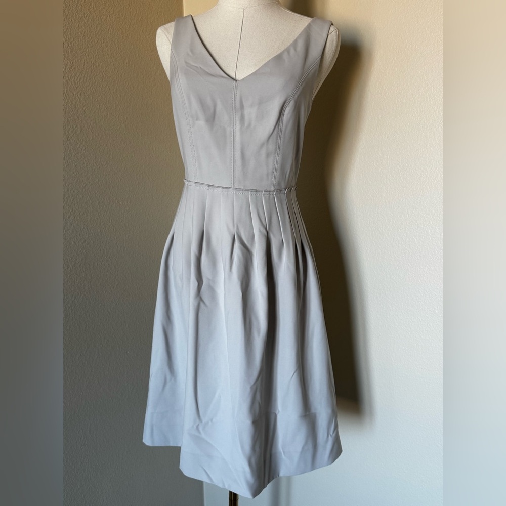 Rebecca Taylor Light Gray Midi Dress